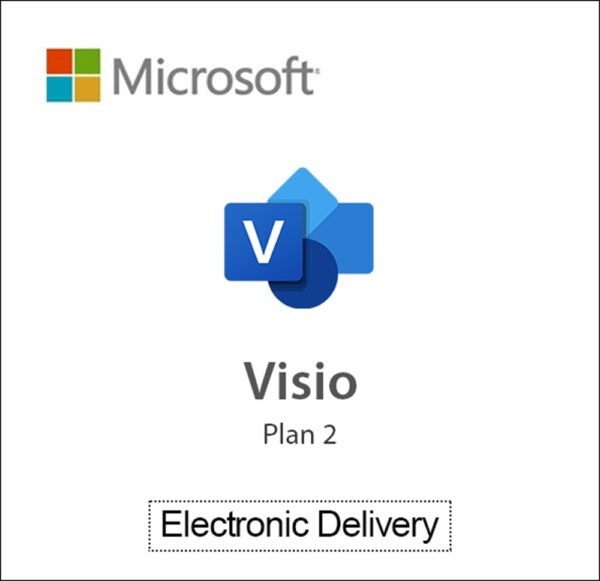 Visio Plan 2  License for 2 Users