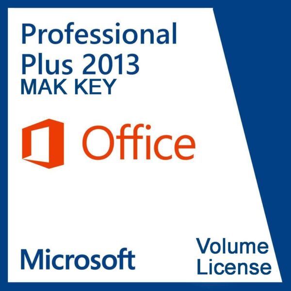 Office Professional Plus 2013 MAK License Key 4000 Users