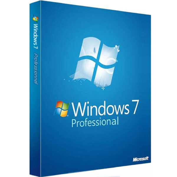 Windows 7 Professional 32/64 Bit w/SP1 License Key 5 PC