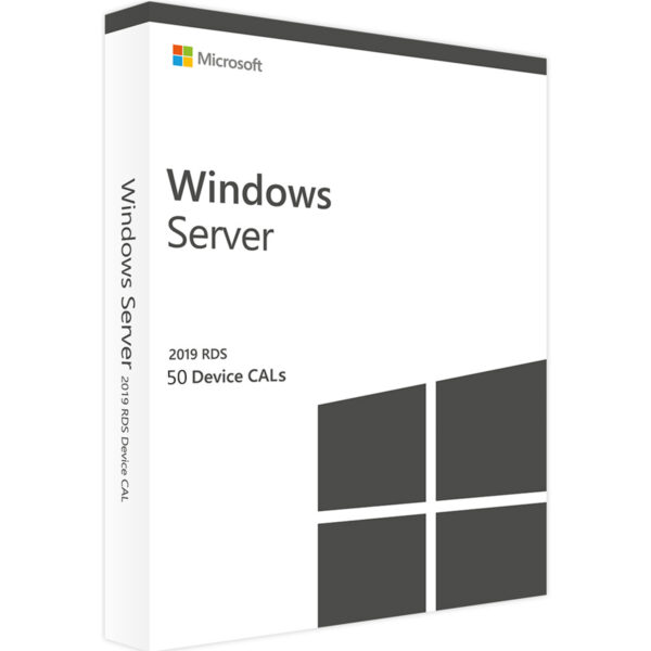 Windows Server 2019 Remote Desktop 50 RDS Device CALs