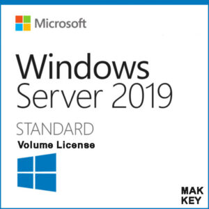 Windows Server Standard 2019 16 Core MAK 45 PCs License Key