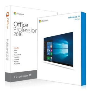 Windows 10 Home + Office 2016 Professional Plus Key