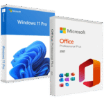 WINDOWS 11 PRO + OFFICE 2021 PROFESSIONAL PLUS BUNDLE