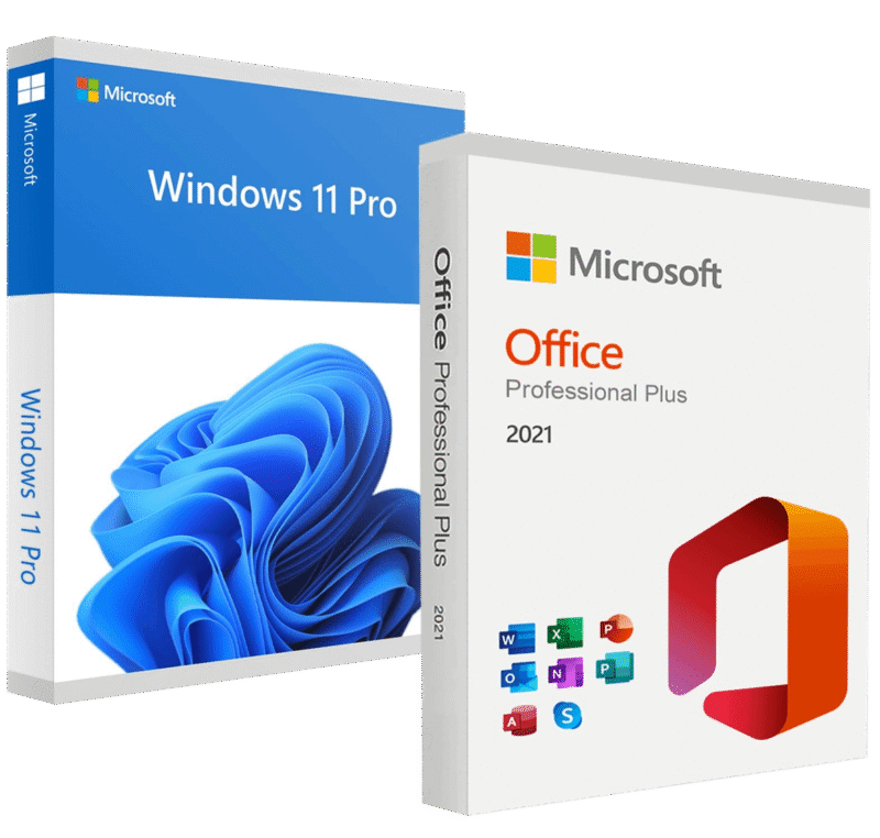 WINDOWS 11 PRO + OFFICE 2021 PROFESSIONAL PLUS BUNDLE