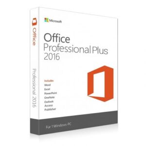 Office Pro Plus 2016 License 5 PC Product Key