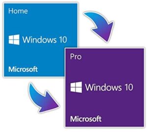 Windows 10 Home to Windows 10 Pro Upgrade Key 5 PC